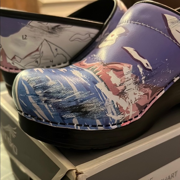 Dansko Professional Twin Pro Paint by Number Artistic Clogs - Multicolor - Picture 3 of 9